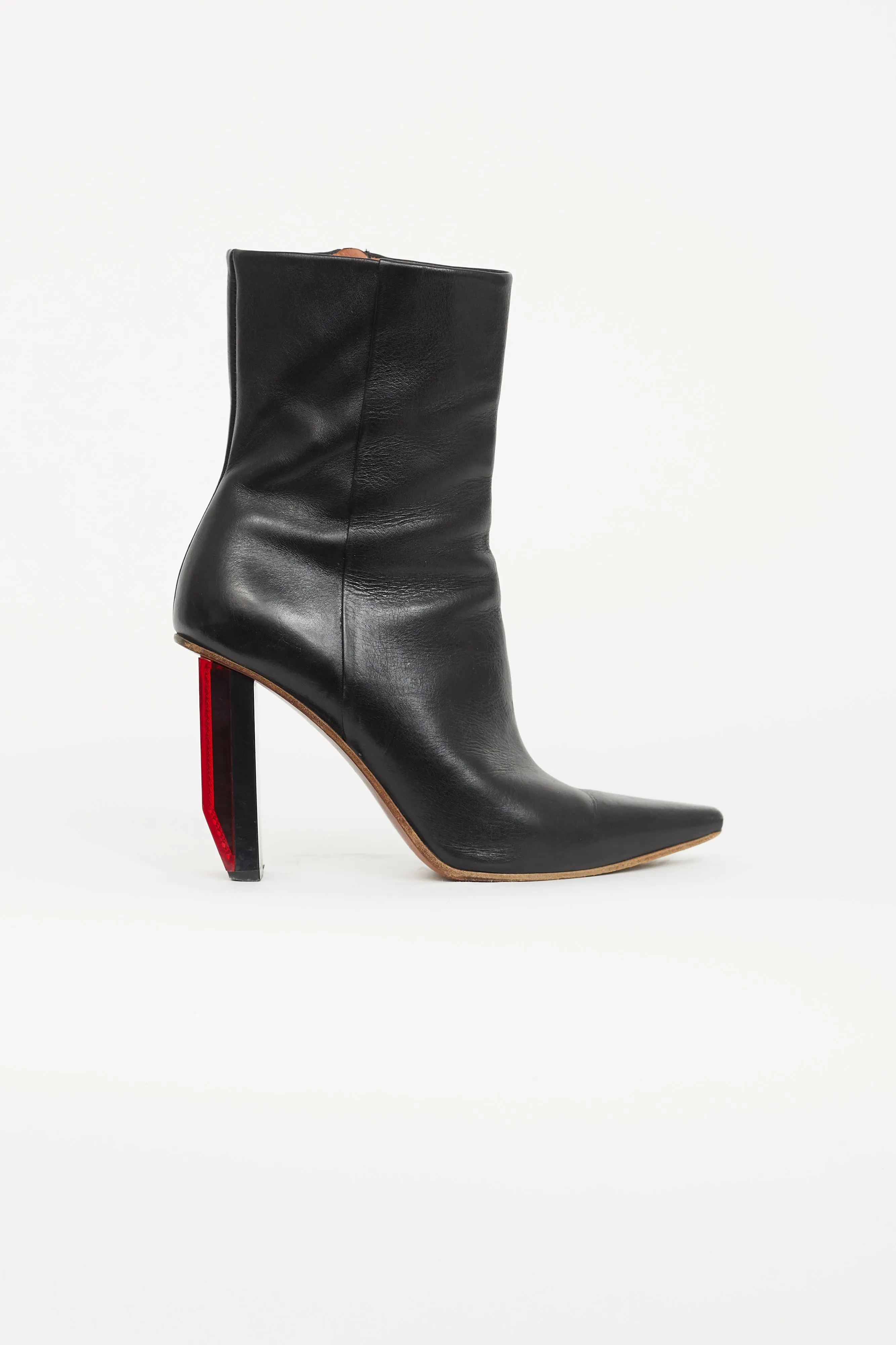 2016 Black Reflector Ankle Boot