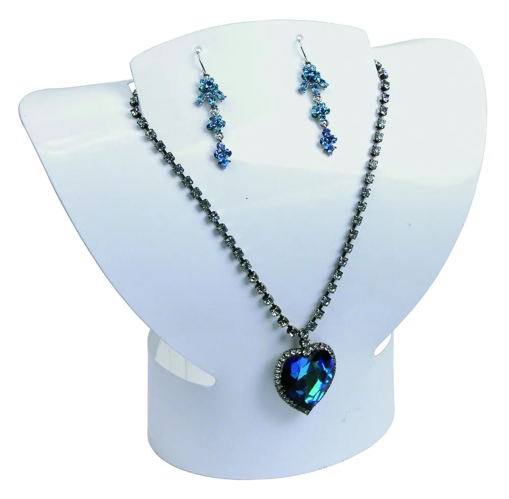 Black Foldable Plastic Necklace/Pendant Display