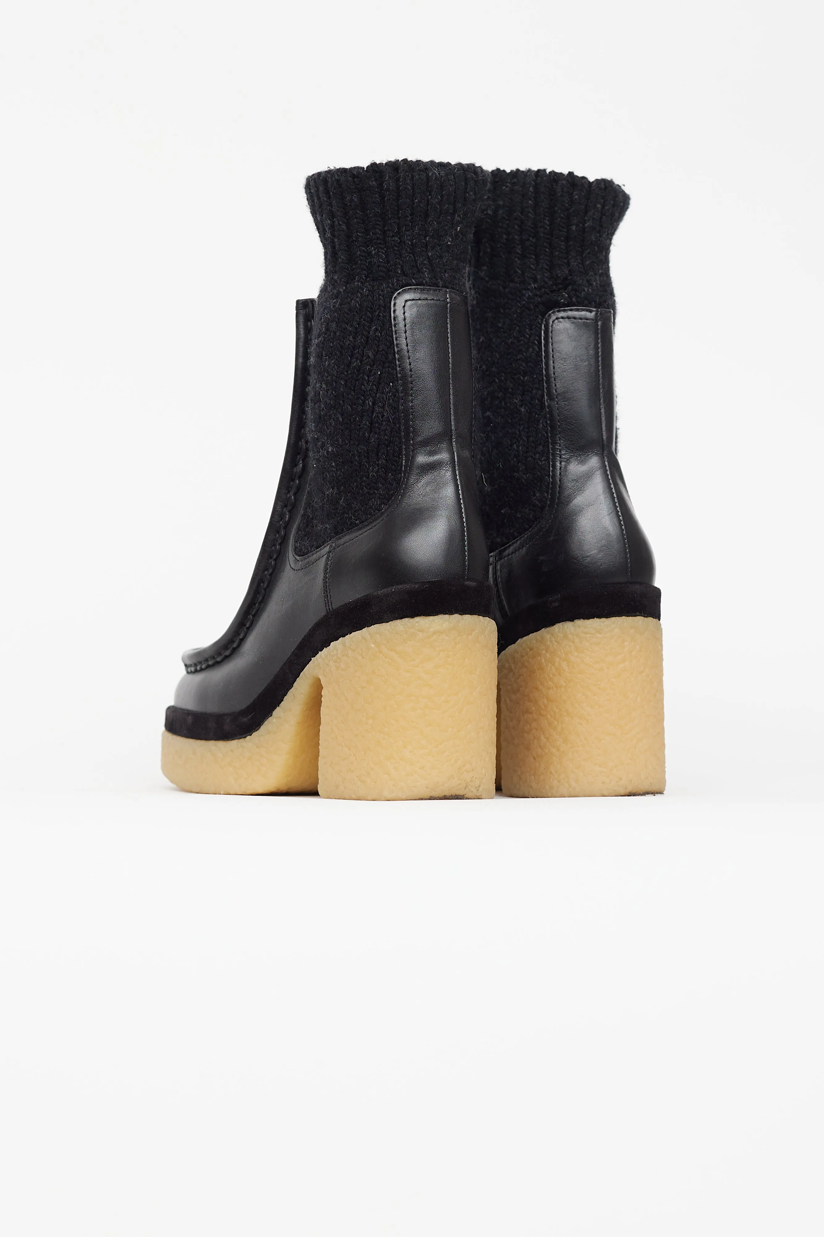 Black Sock & Gum Sole Jamie  Boot
