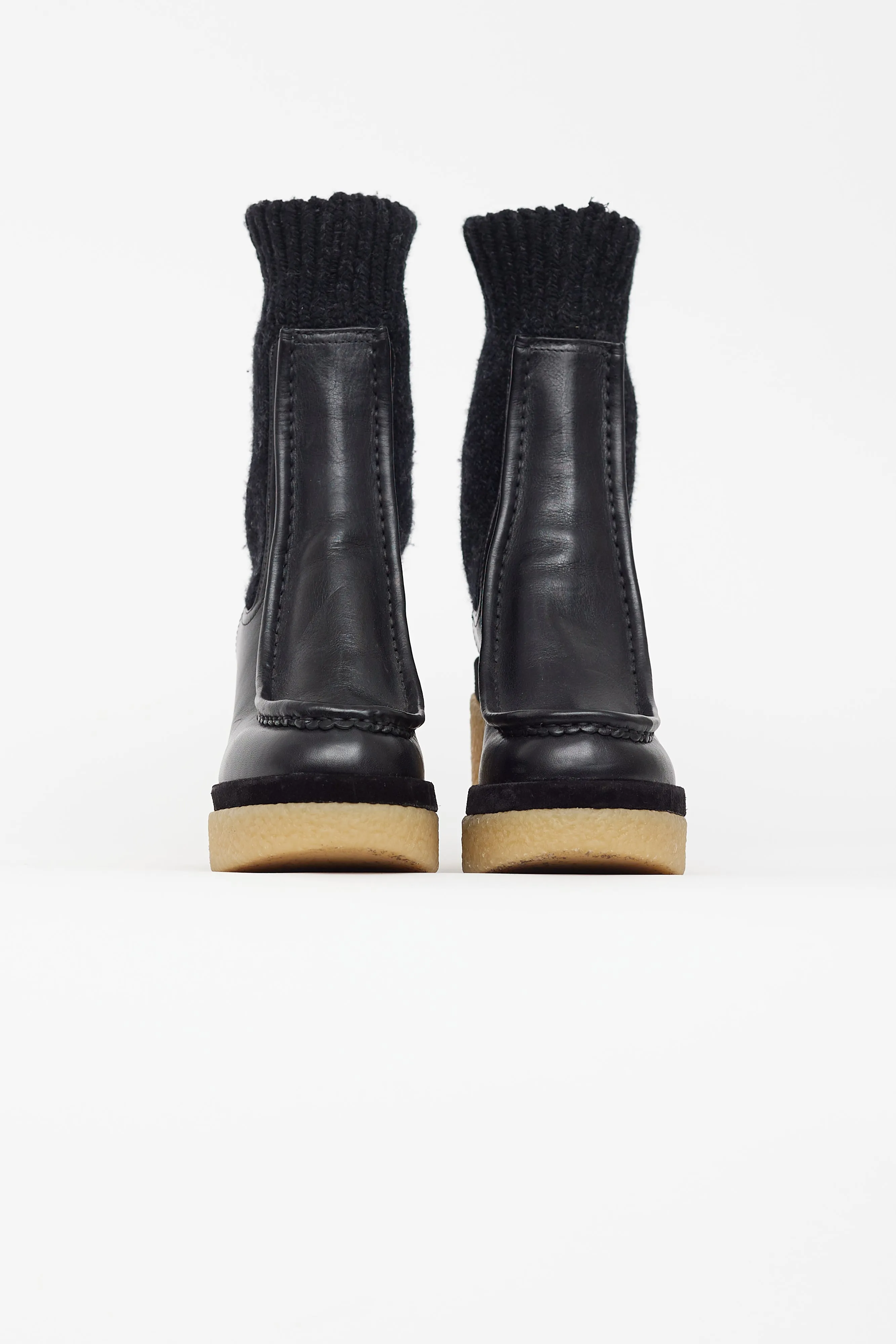 Black Sock & Gum Sole Jamie  Boot
