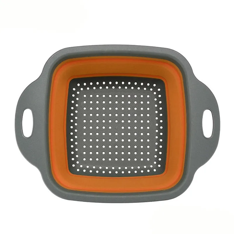 Foldable Silicone Food Strainer