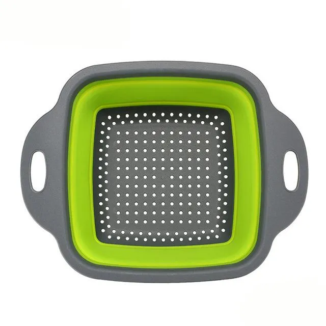 Foldable Silicone Food Strainer