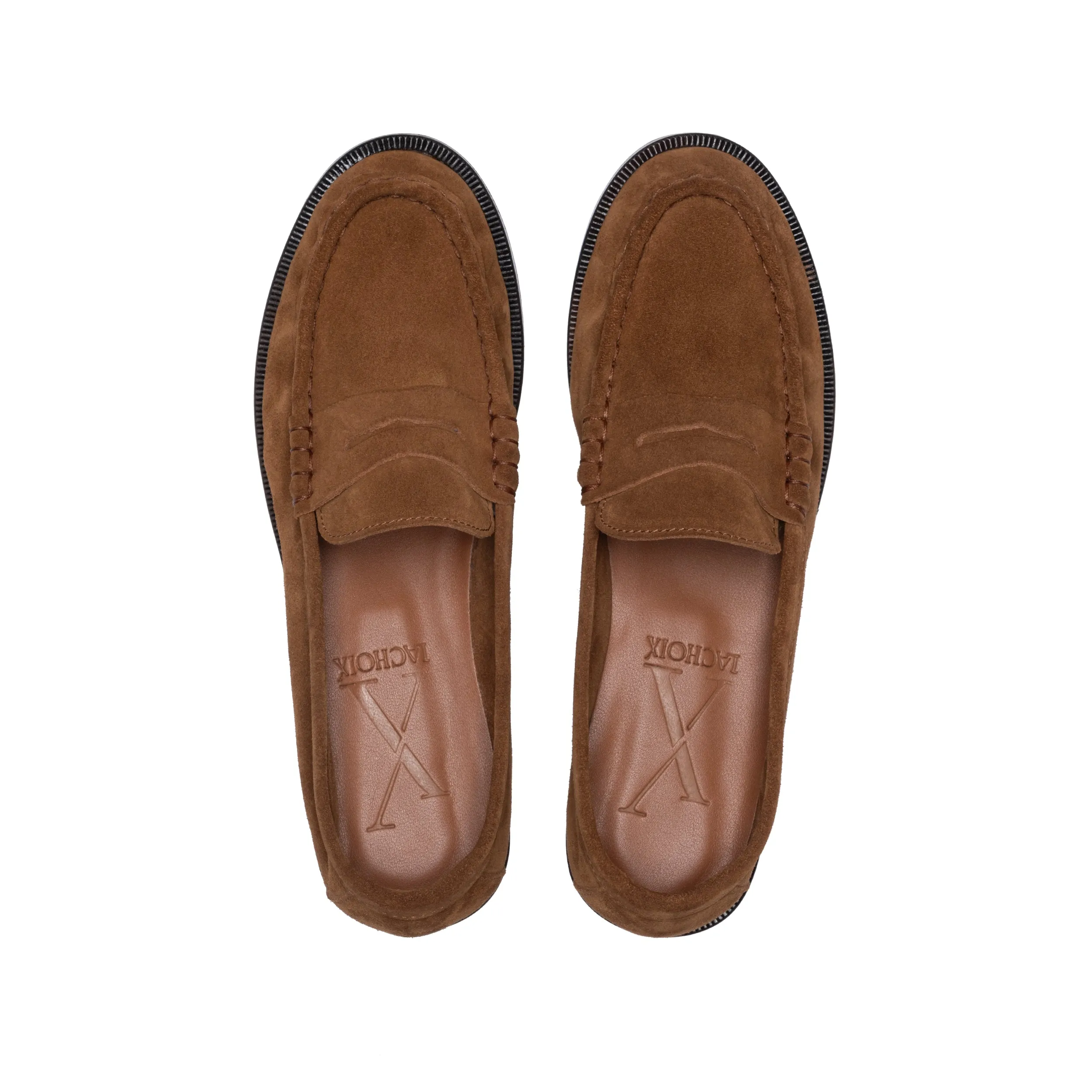 Freddie Suede Penny Loafer