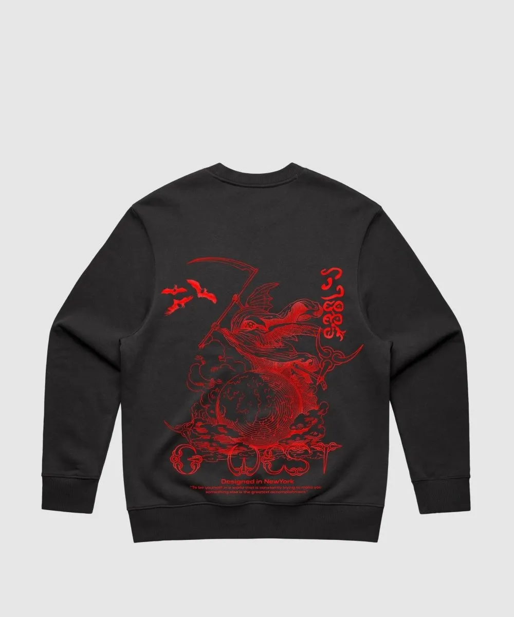 G West Reaper World Heavy Premium Crewneck - 6 Colors