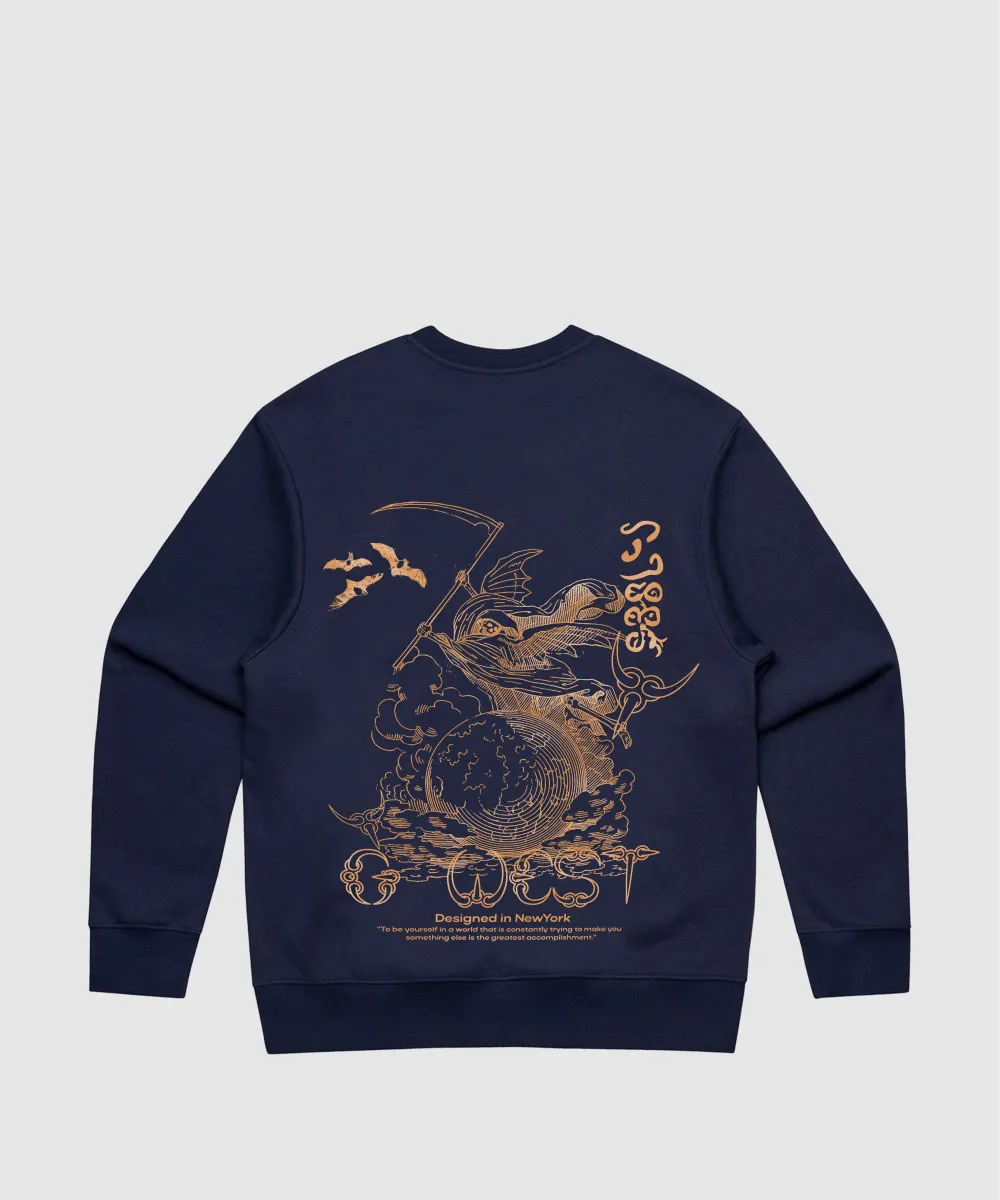 G West Reaper World Heavy Premium Crewneck - 6 Colors