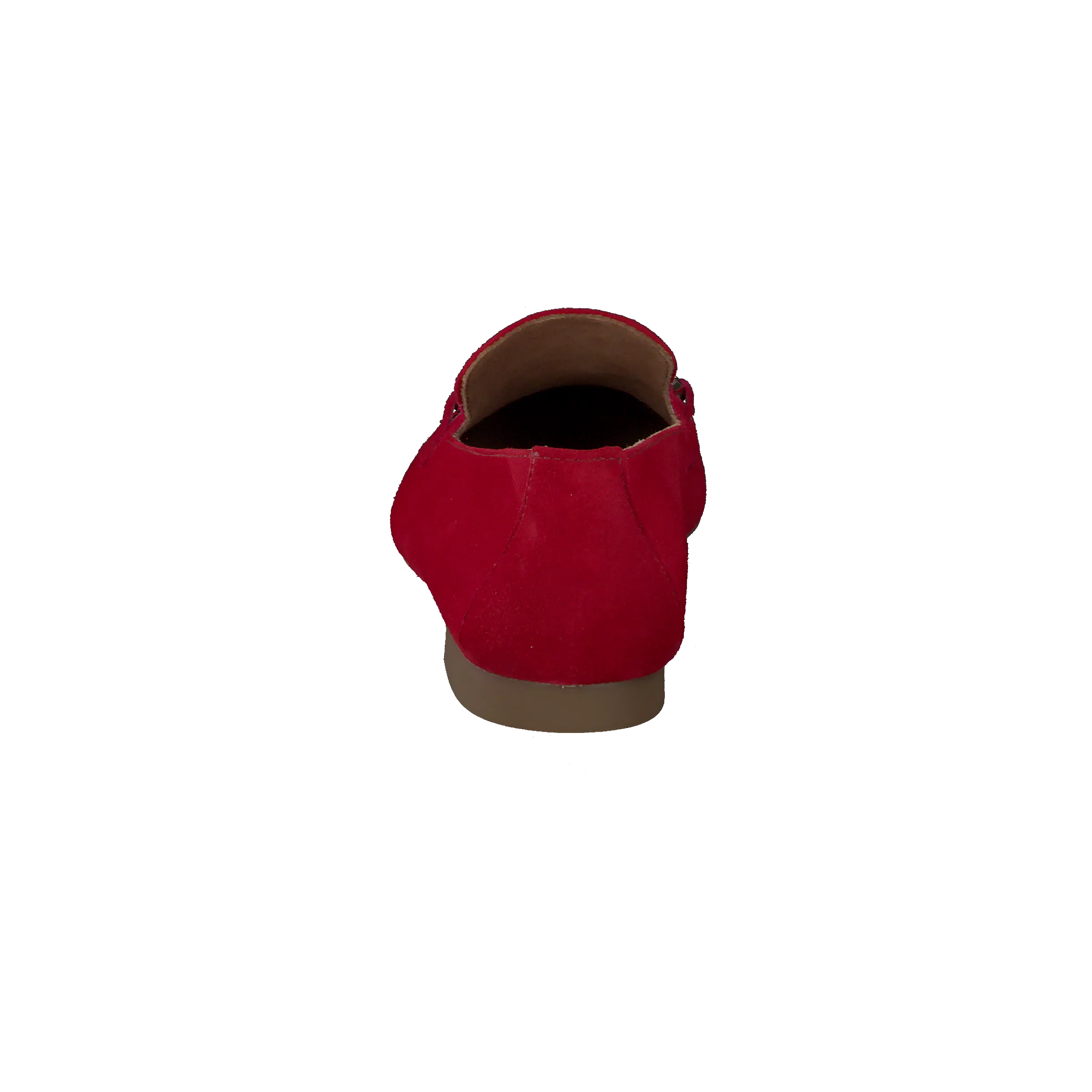 Paul Green Red Suede Loafers