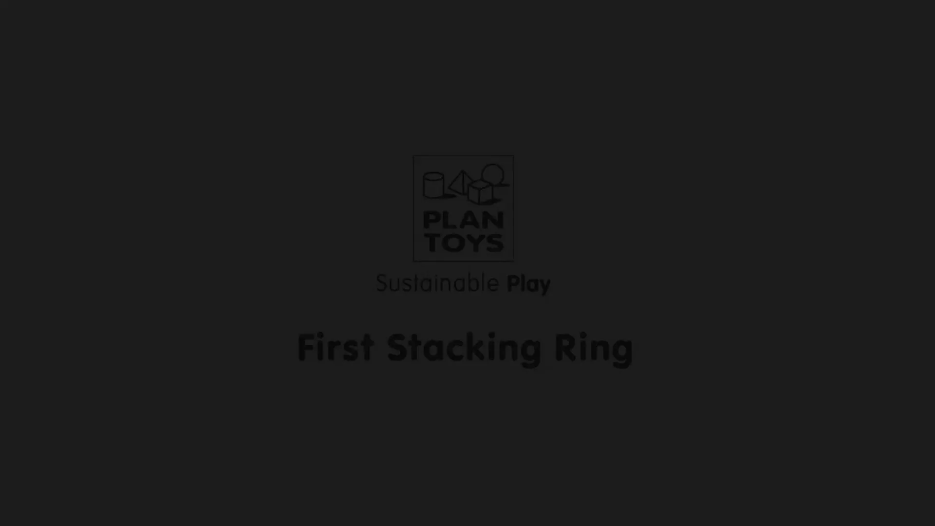 PlanToys First Stacking Ring