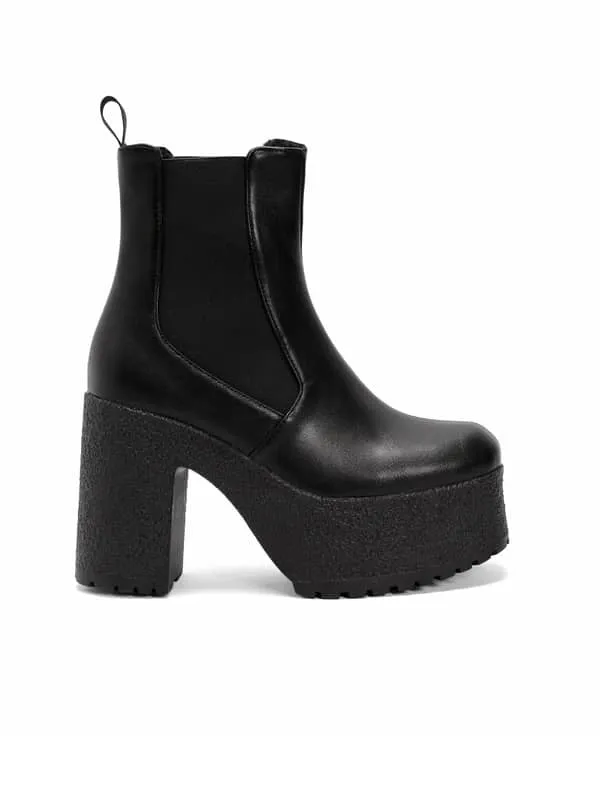 Punk Bat  Square Toe Platform&Boots