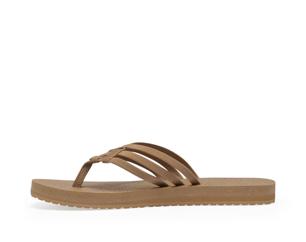 Sanuk Yoga Sandy Sandal-Tobacco Brown