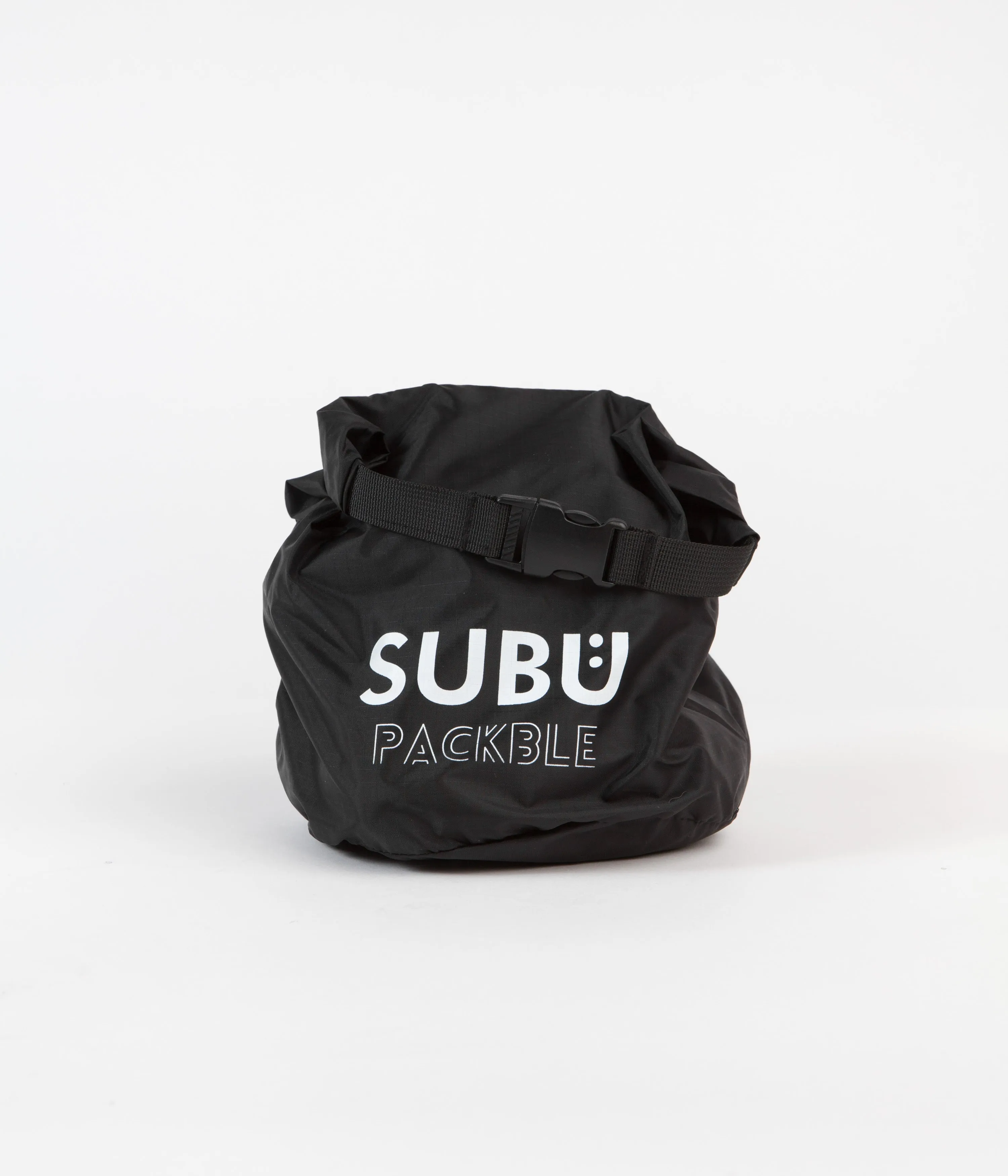 Subu Packable Sandals - Gloss Black