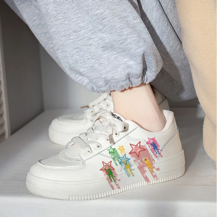 Sweet Cartoon Star Sneakers