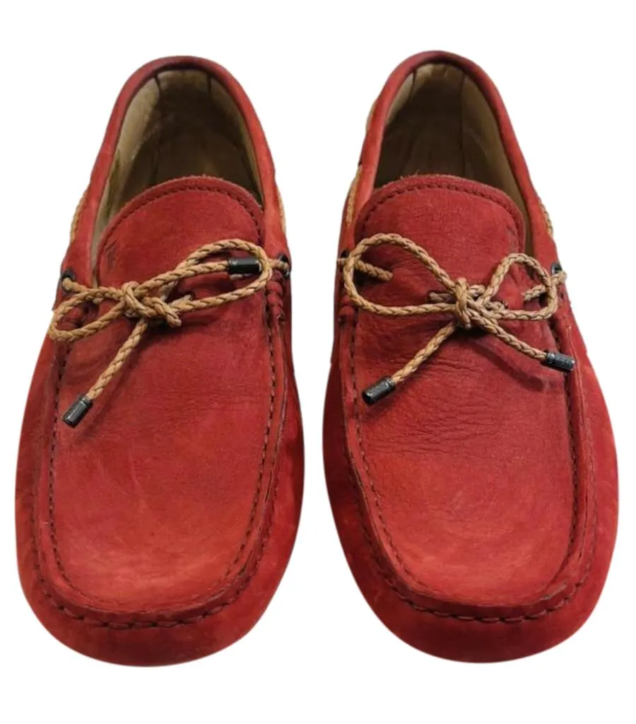Tod's Suede Driving Loafers. Size 40
